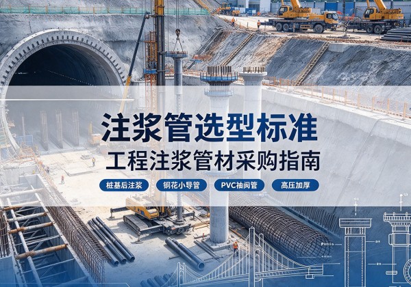 小店注浆管选型标准